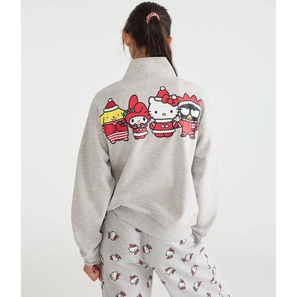 Hello Kitty And Friends | Aero Holiday Quarter-Zip Sweatshirt